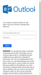 Mobile Screenshot of mail.bronsonhg.org